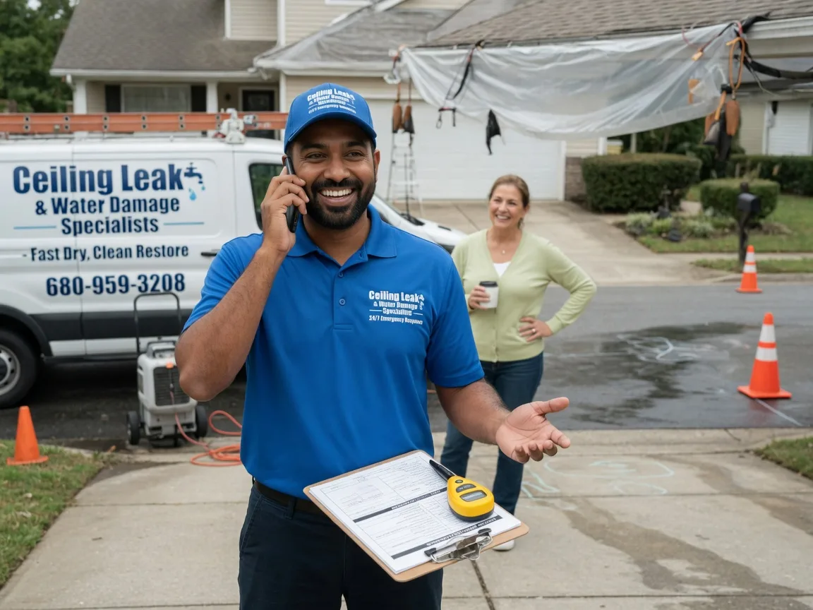 Ceiling Leak Cleanup Rose Hill, VA FAQs